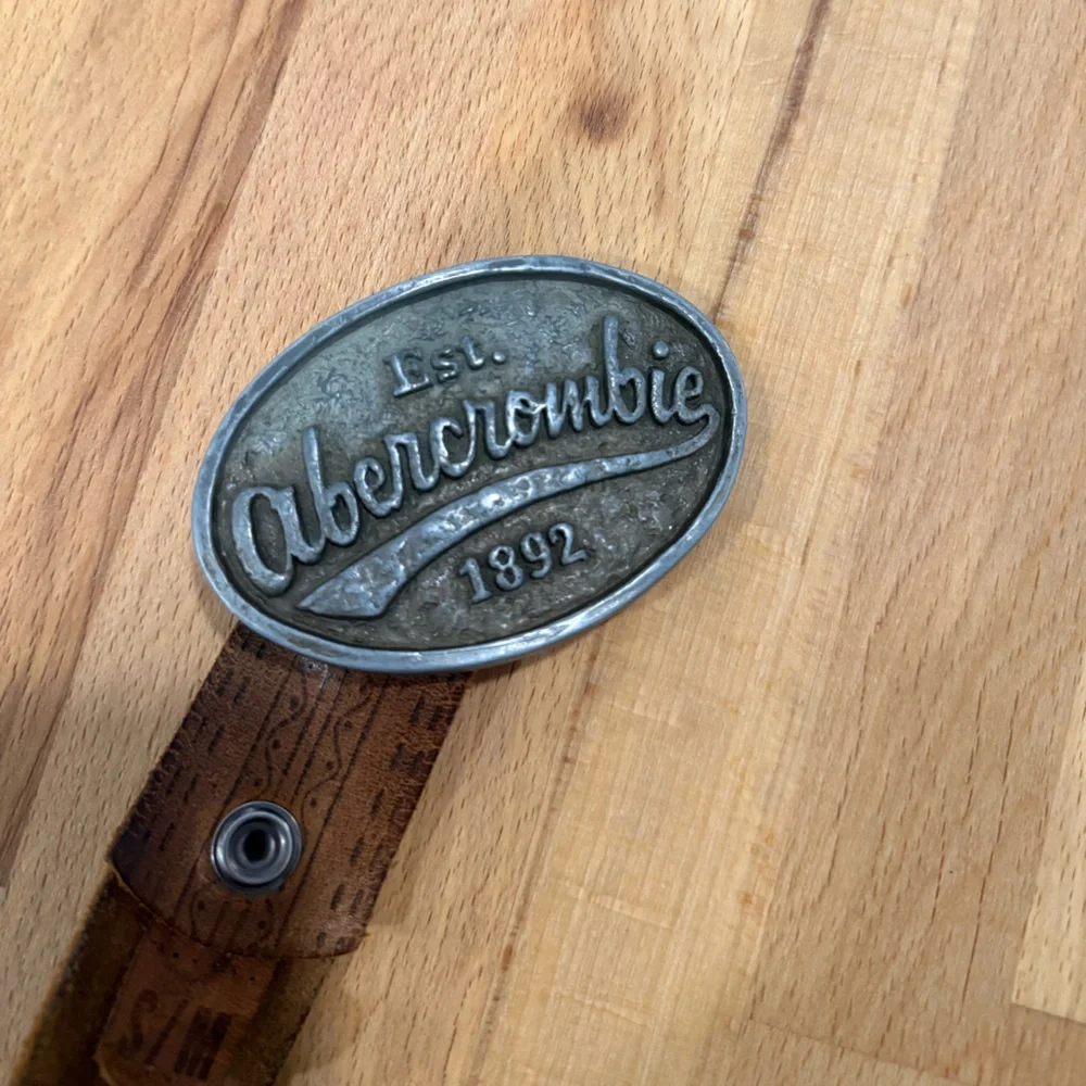 Abercrombie Vintage Leather Belt 35”